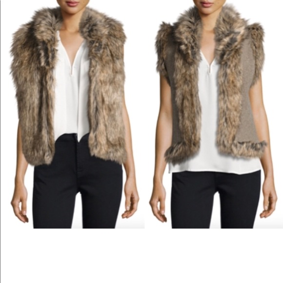 Joie Pruce Faux Fur Vest - Picture 3 of 8